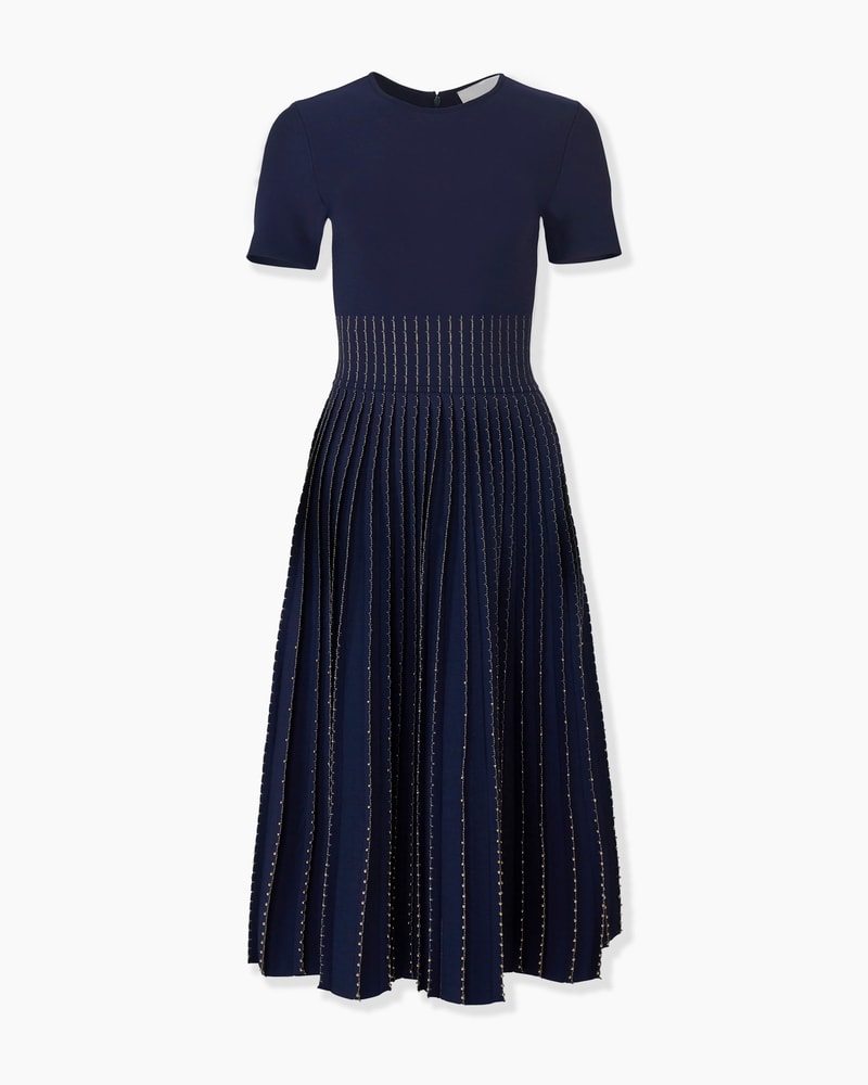 Bead-Embroidered Dress