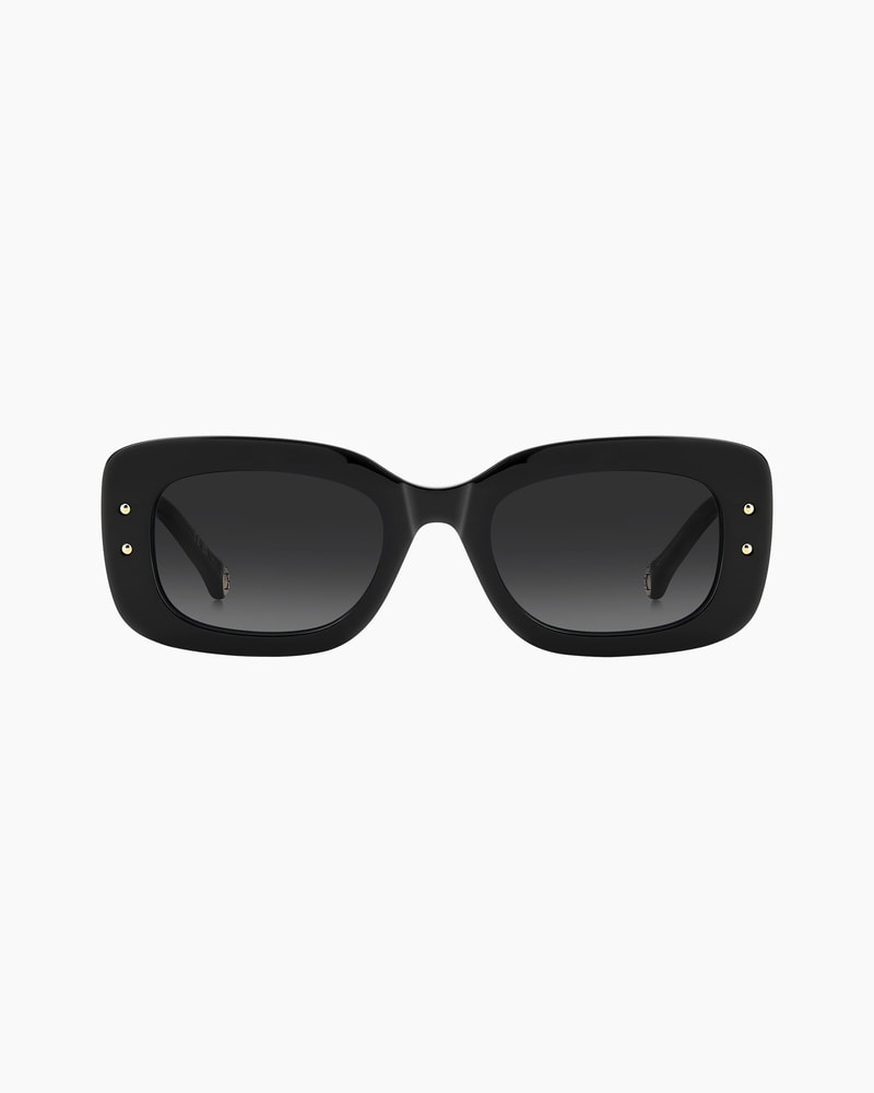 Rectangular Sunglasses With Contrast Temples