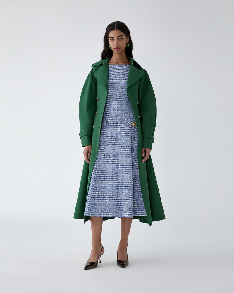 Gabardine Trench Coat