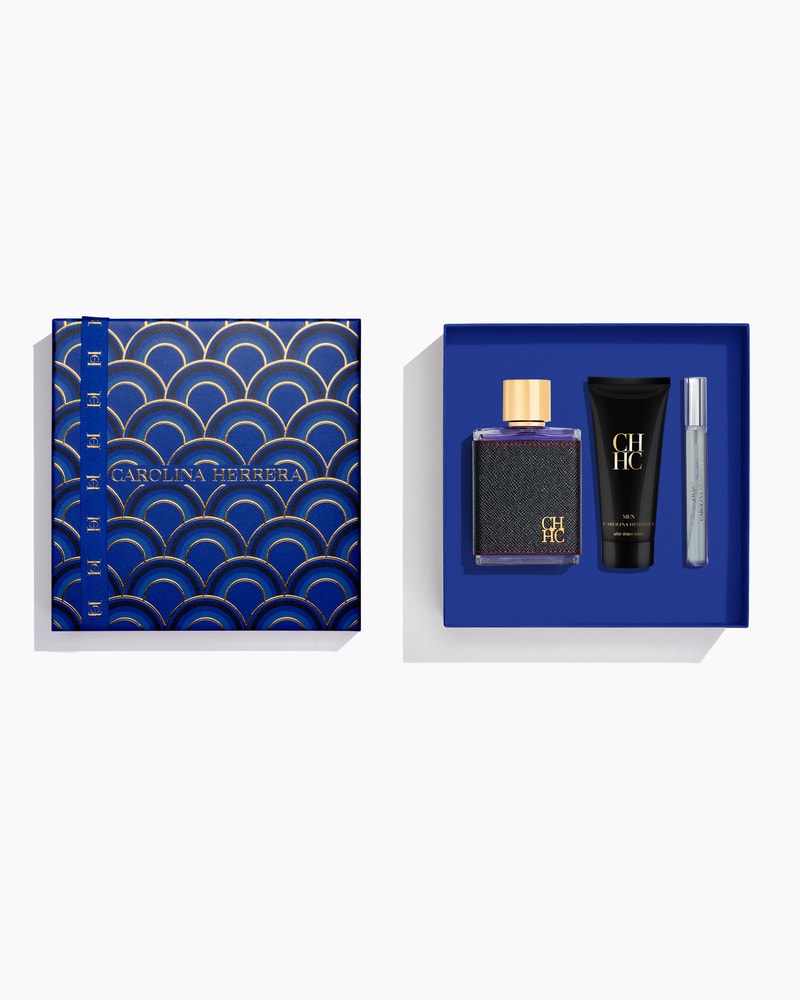 CH Men 100ml Eau de Toilette, 100ml After Shave Balm and 10ml Megaspritzer
