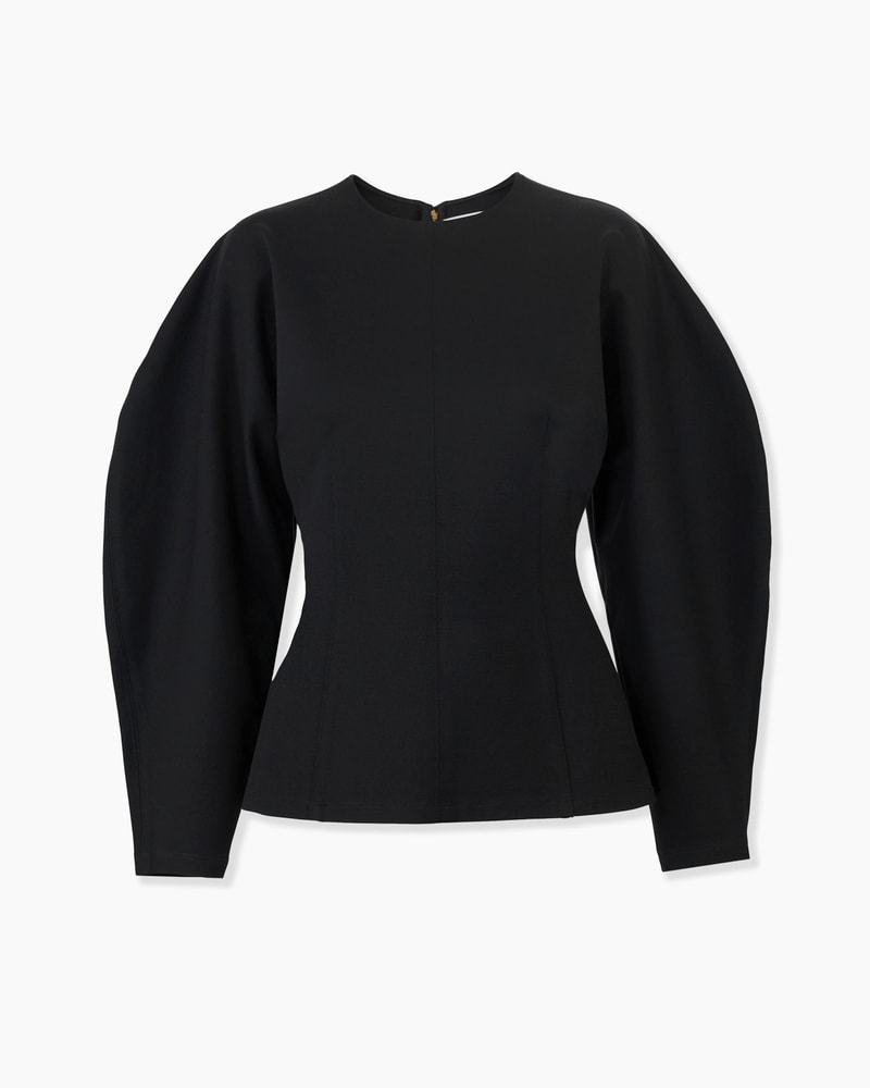 Arc Sleeve Ponte Top