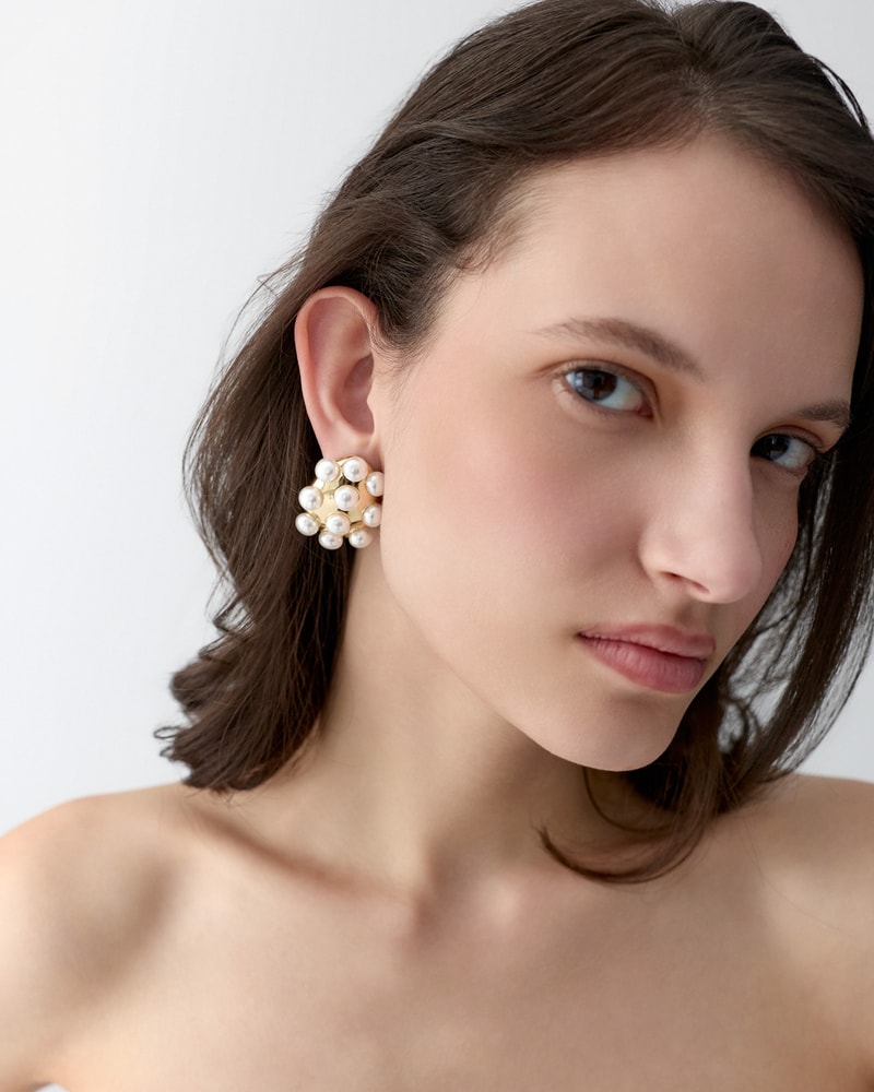 Pearl Studded Earrings