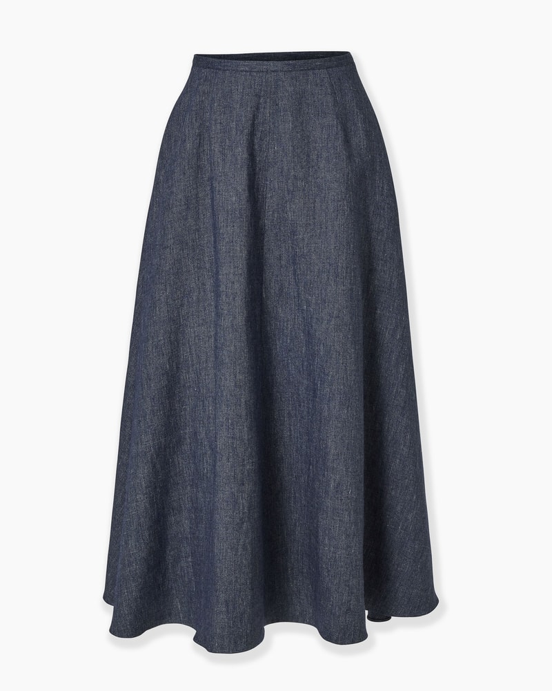 Flannel Half-Circle Skirt