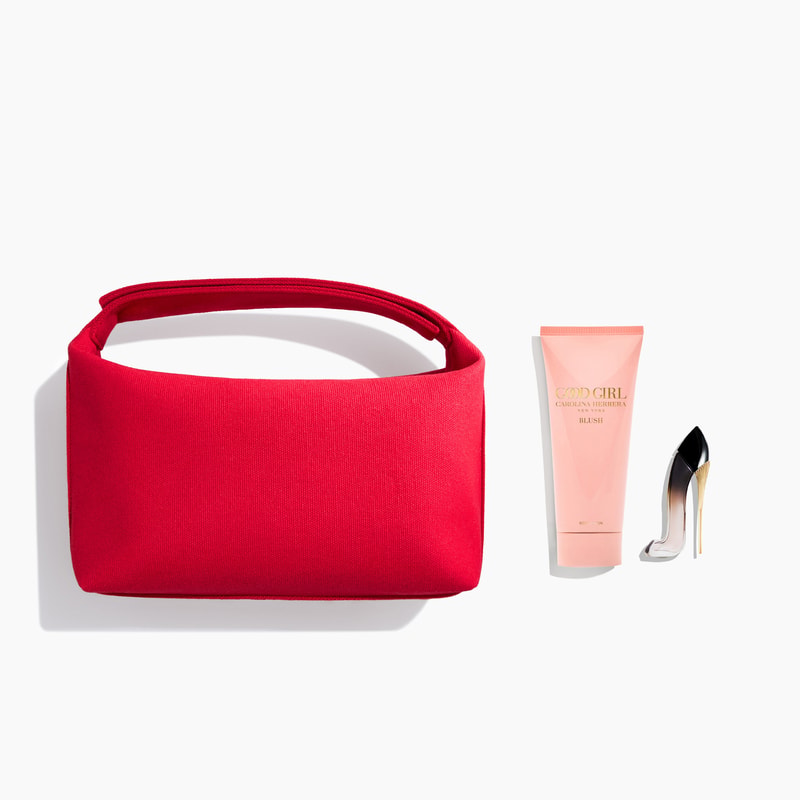 body lotion and pouch