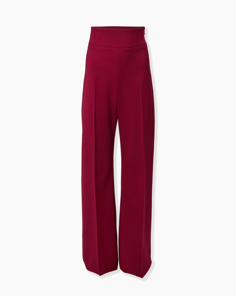 Wide-Leg Wool Diane Pants