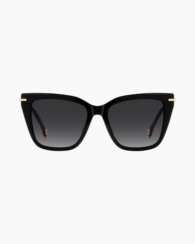 Cat Eye Sunglasses with Temple Detail