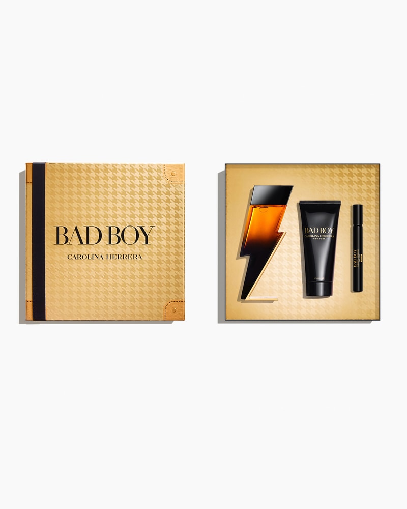 Bad Boy Elixir 100ml Eau de Parfum, 100ml Shower Gel and 10ml Megaspritzer