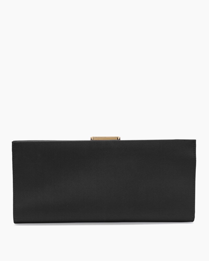 Pats Silk Faille Clutch