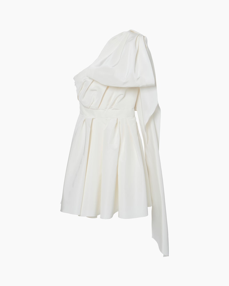 One Shoulder Bow Dress