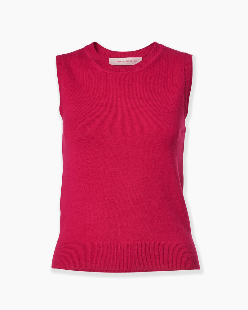 Cashmere Crewneck Tank