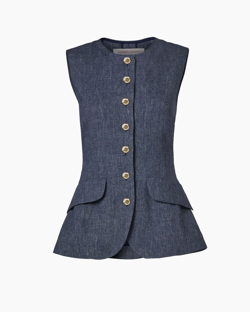Flannel Buttoned Top