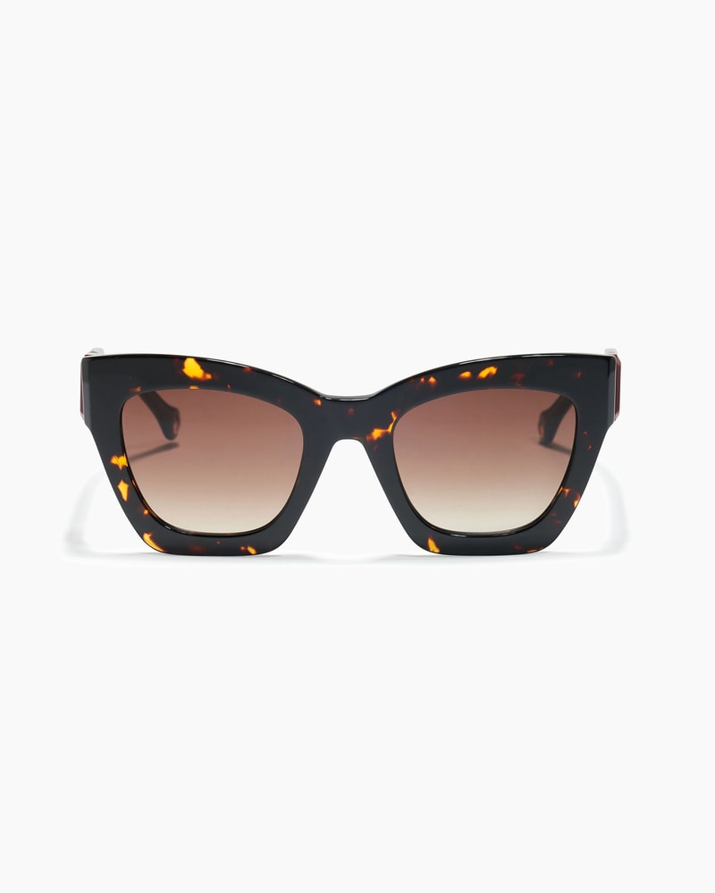 Cat Eye Sunglasses with Temple Insert