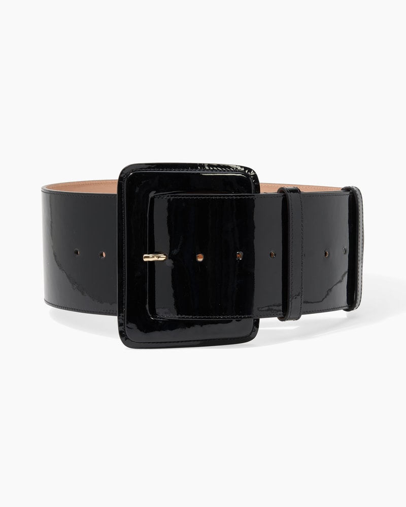 Patent Leather Icon Belt