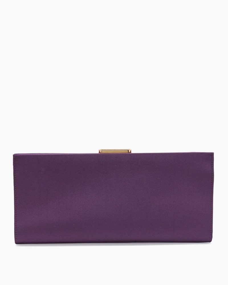 Pats Silk Faille Clutch