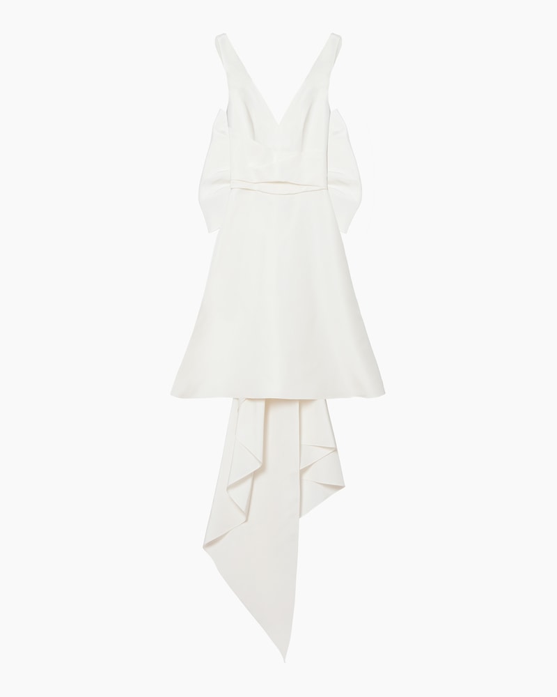 Mini Dress with Back Bow