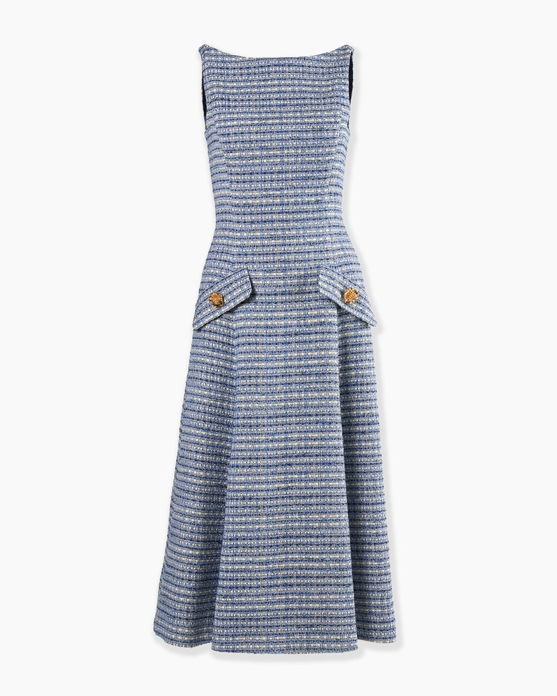 Tweed Midi Dress