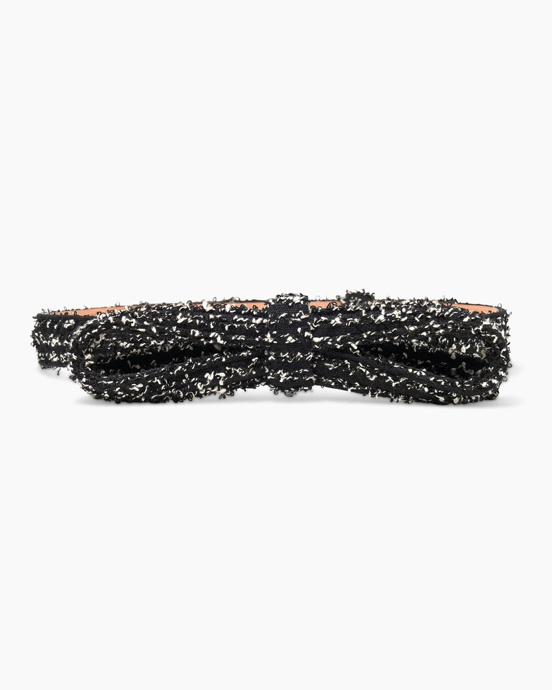 Tweed Bow Belt