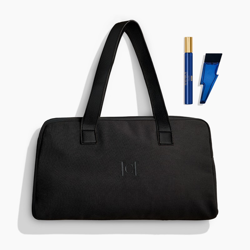 pouch, spritzer and miniature