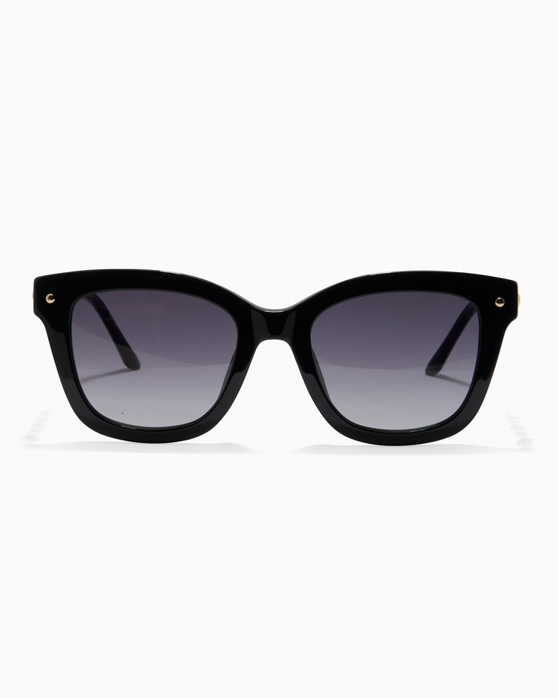 Pearl-Embellished Square-Frame Sunglasses