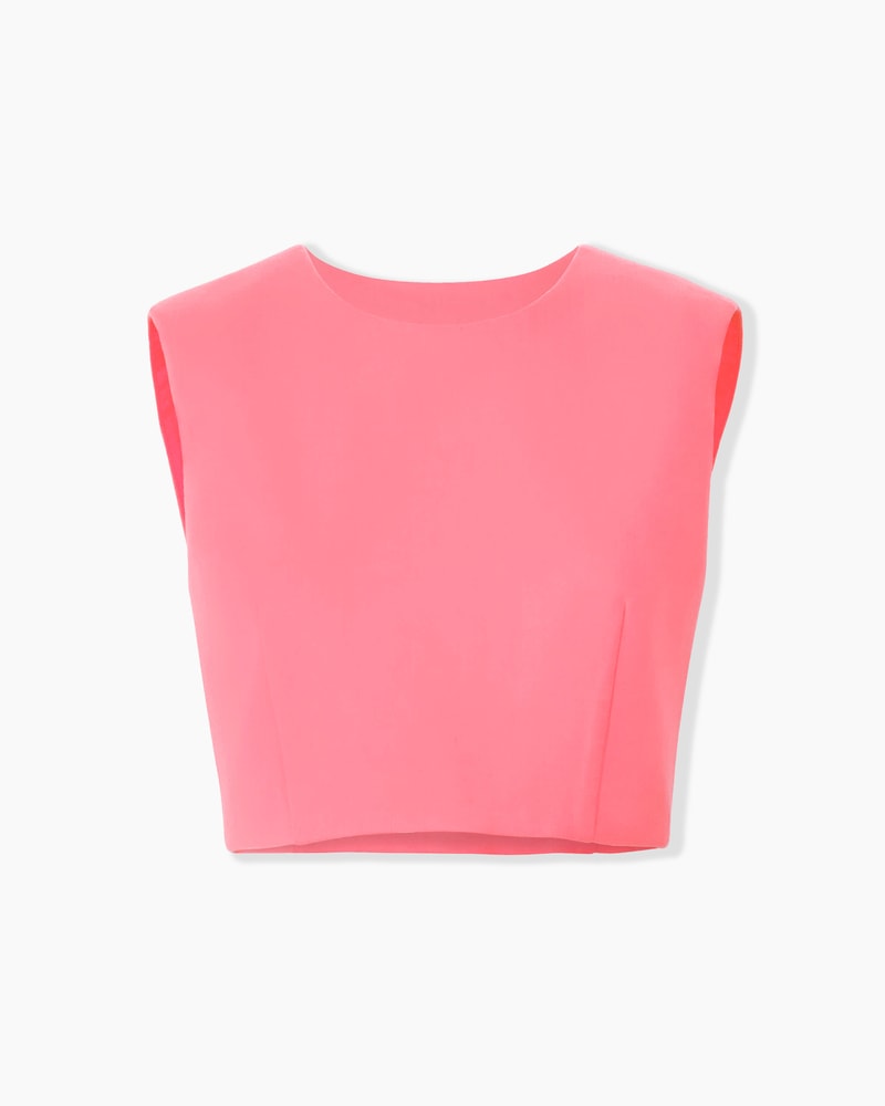 Sleeveless Cropped Top