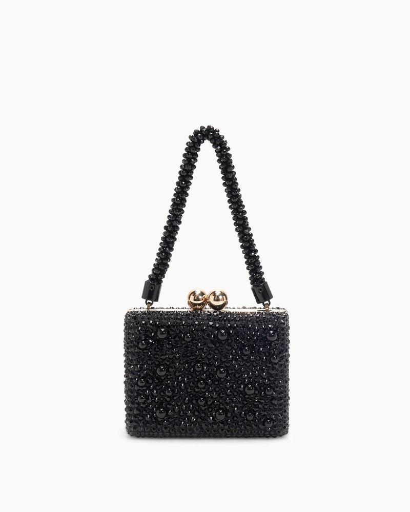 Greta Crystal Top Handle Bag