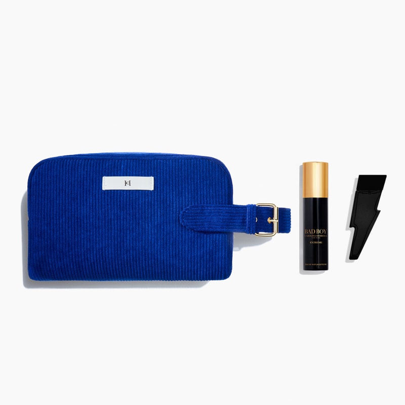 pouch, travel spray and miniature