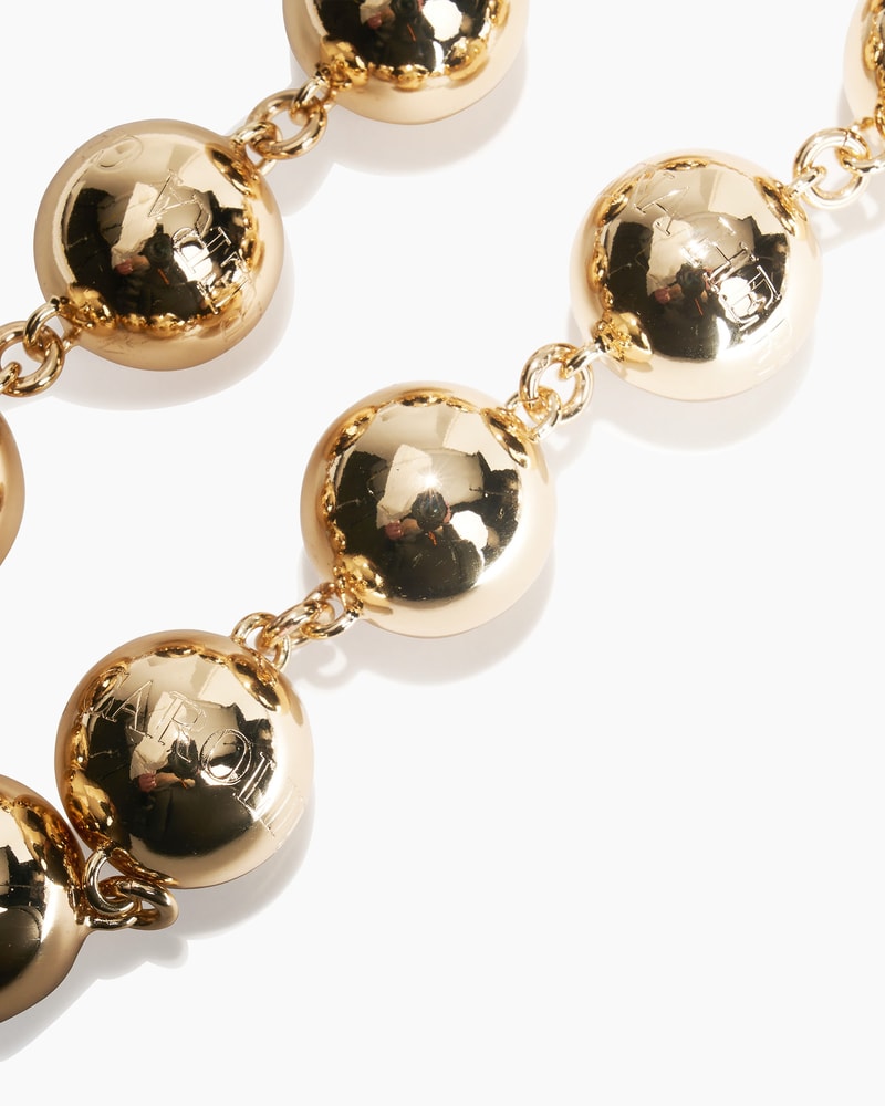 Gold Ball Necklace