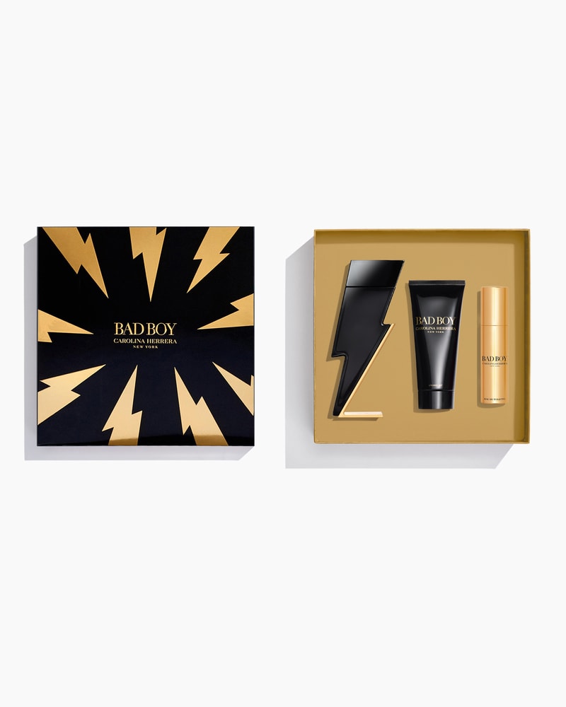  Bad Boy 100ml Eau de Toilette, 100ml Shower Gel and 10ml Travel Spray 