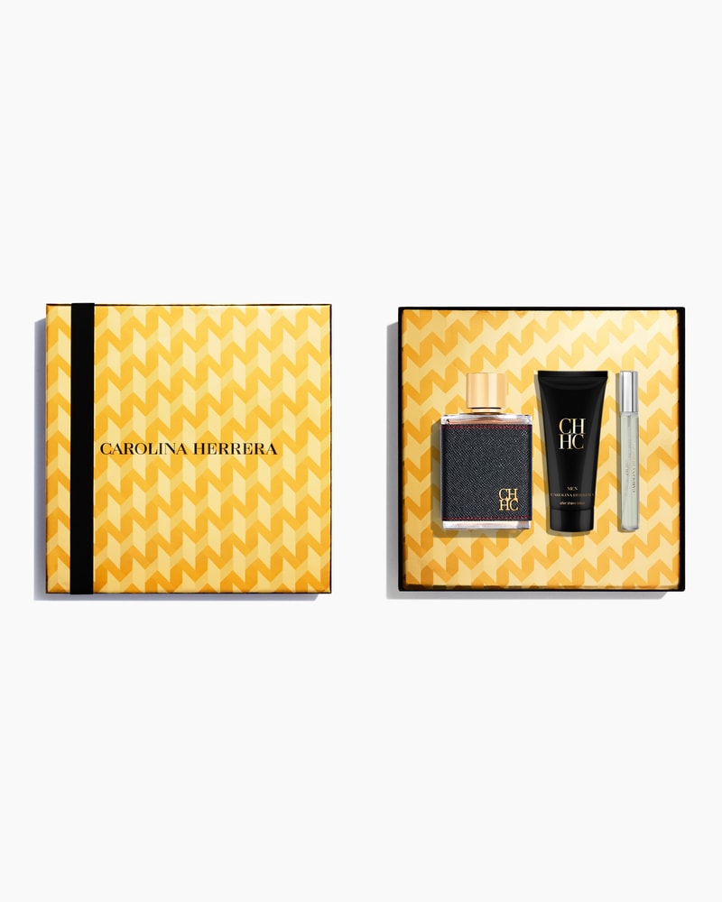 CH Men 100ml Eau de Toilette, 100ml After Shave Balm and 10ml Megaspritzer