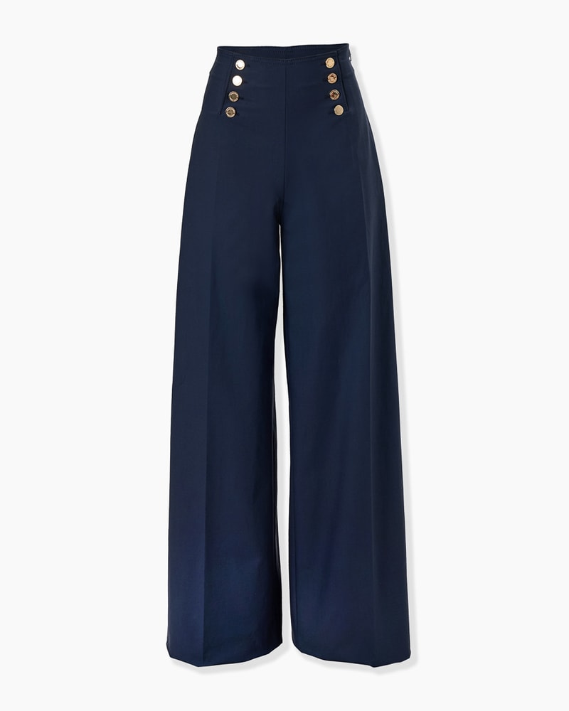 High-Waisted Wide-Leg Alba Pants