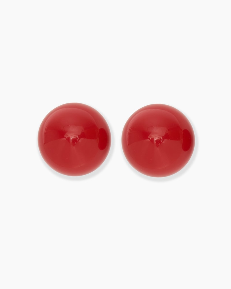 Resin Ball Earrings
