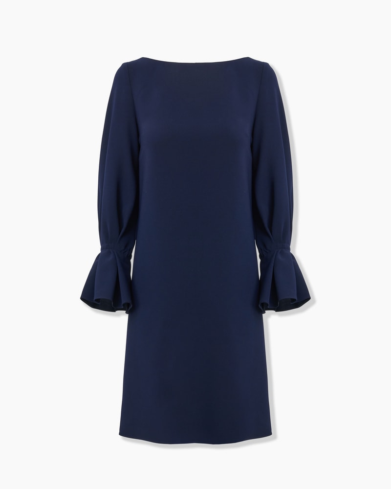 Puff Sleeve Shift Dress