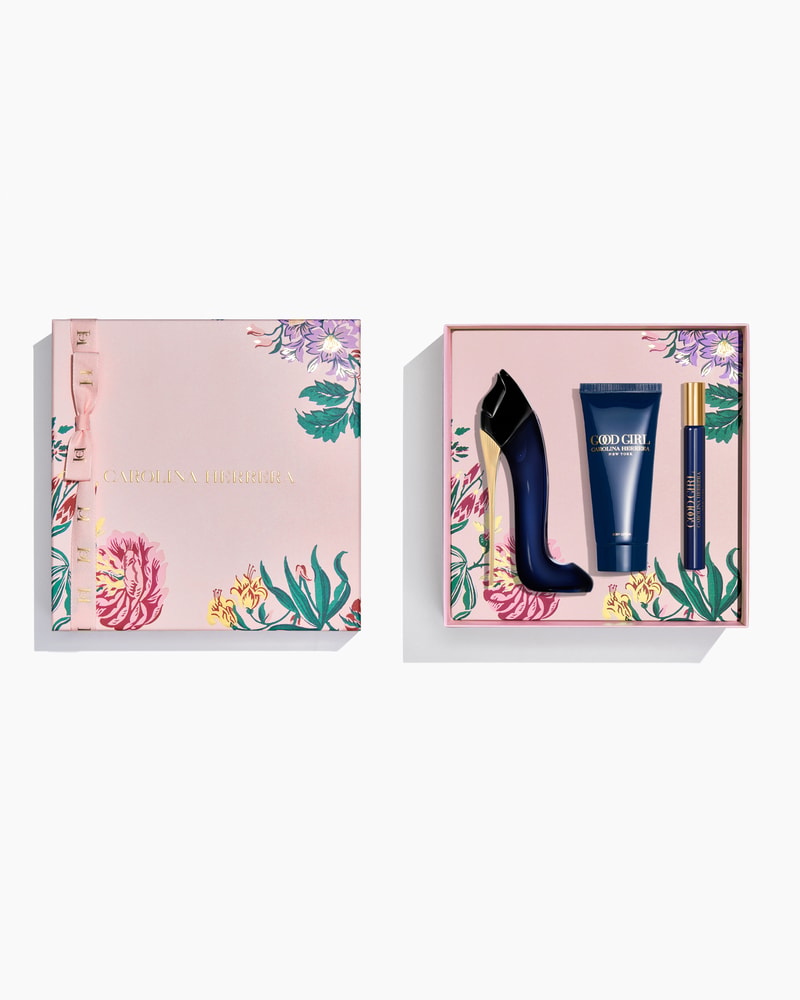 Good Girl 80ml Eau de Parfum, 100ml Body Lotion and 10ml Megaspritzer