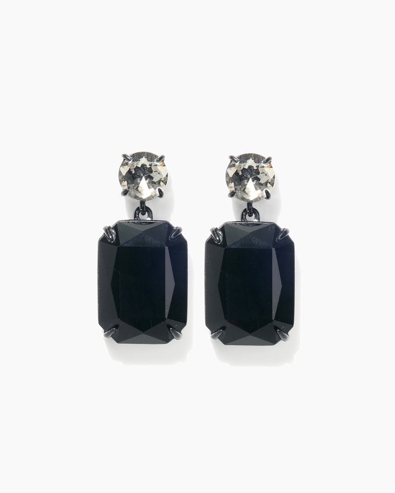 Crystal Riviere Drop Earrings