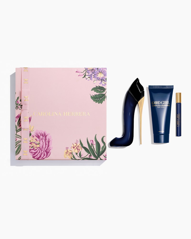 Good Girl 80ml Eau de Parfum, 100ml Body Lotion and 10ml Megaspritzer