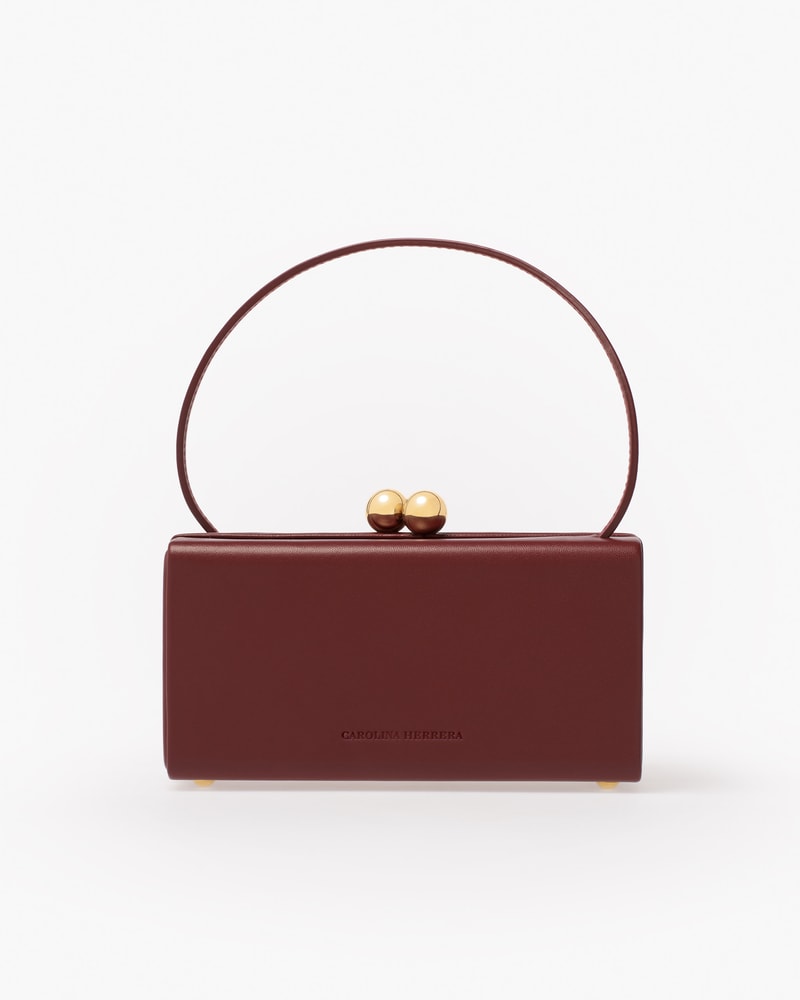 Mimi Leather Top Handle Bag