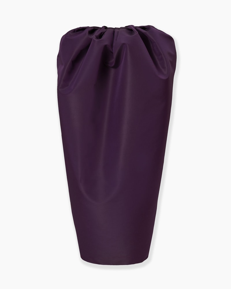 Gathered Maxi Skirt
