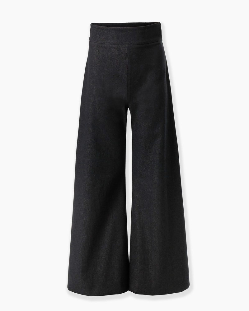 Denim Wide-Leg Diane Pants