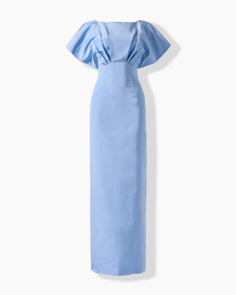 Fan Bodice Gown