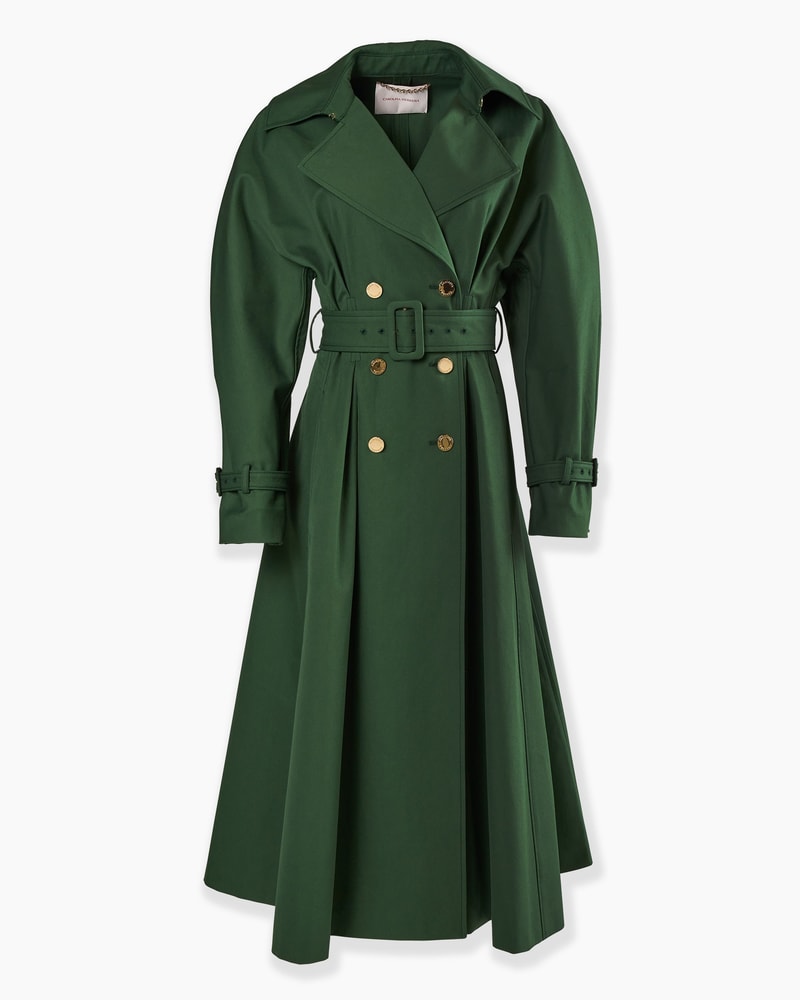Gabardine Trench Coat