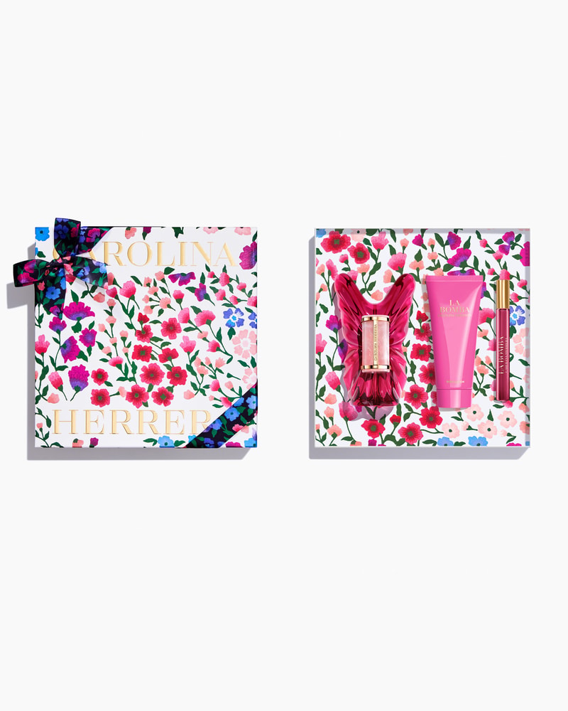 La Bomba 80ml Eau de Parfum, 100ml Body Lotion and 10ml Megaspritzer