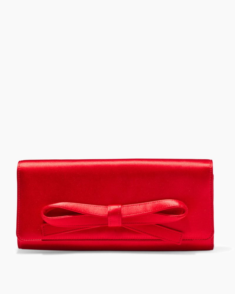 Margaret Satin Clutch