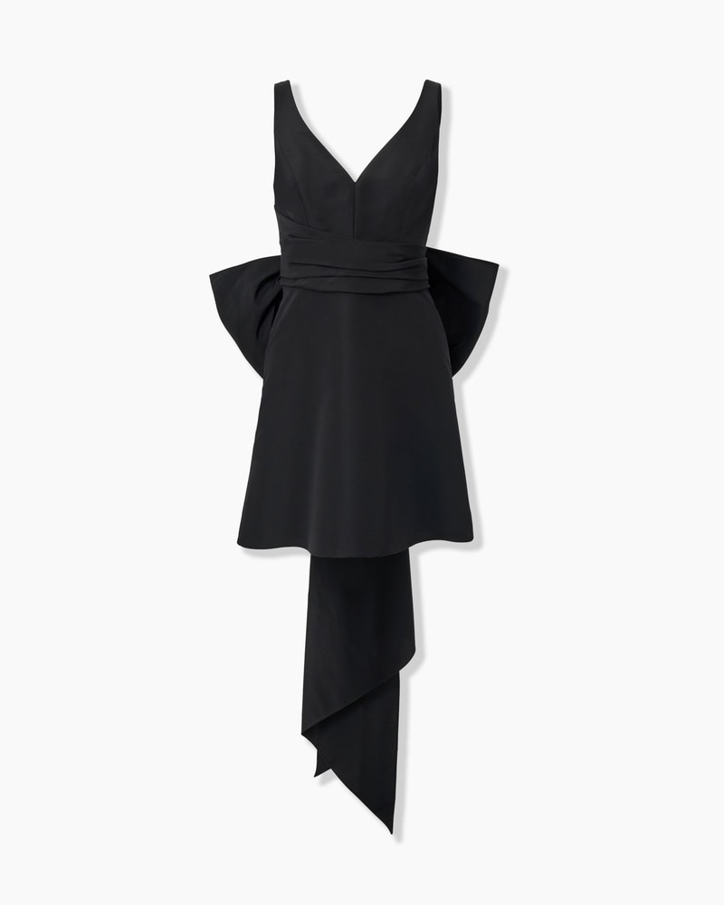 Mini Dress With Back Bow