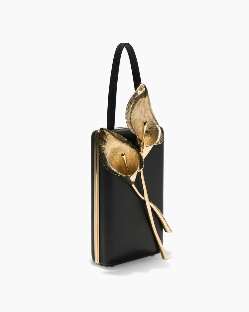 Josefina Calla Lily Vertical Top Handle Bag