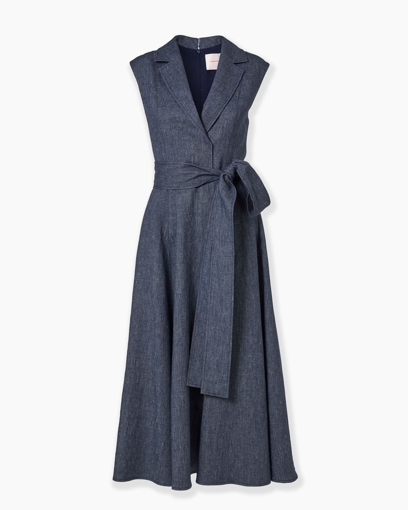 Flannel Trench Dress