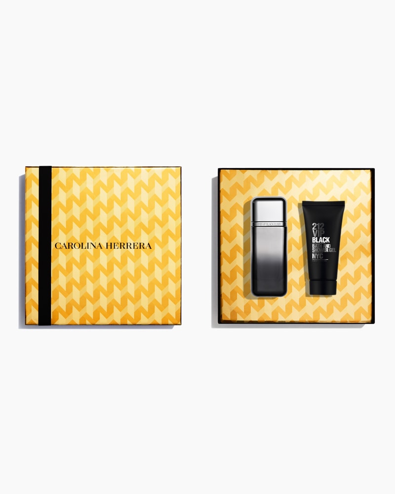 212 VIP Black Elixir 100ml Eau de Parfum and 100ml Shower Gel