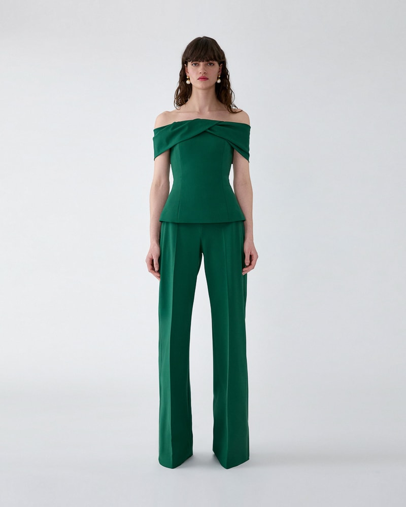 Wide-Leg Diane Pants