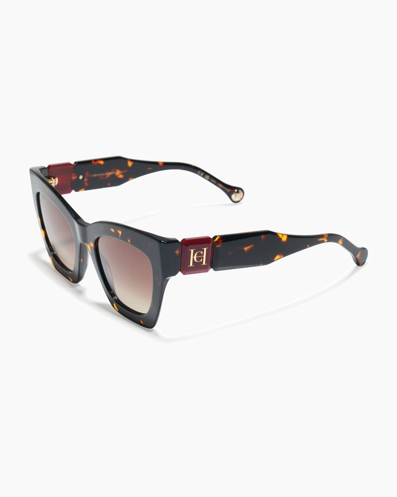 Cat Eye Sunglasses with Temple Insert