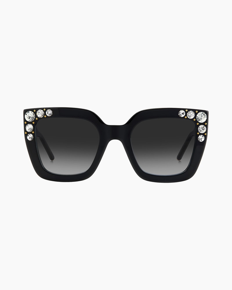 Oversized Square Diamante Sunglasses