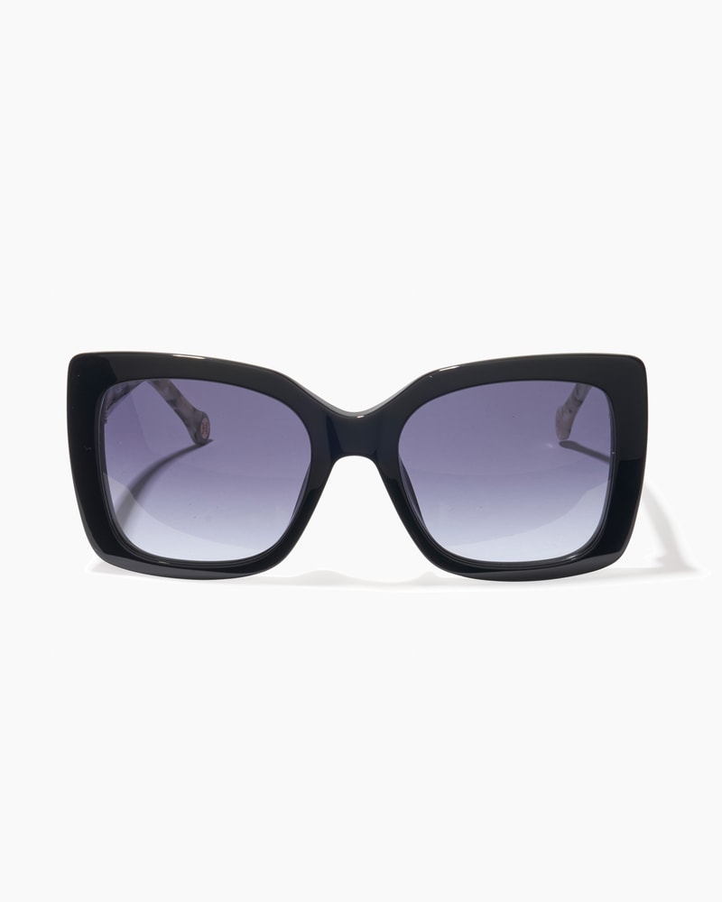 Oversized Sunglasses With Contrast Temples